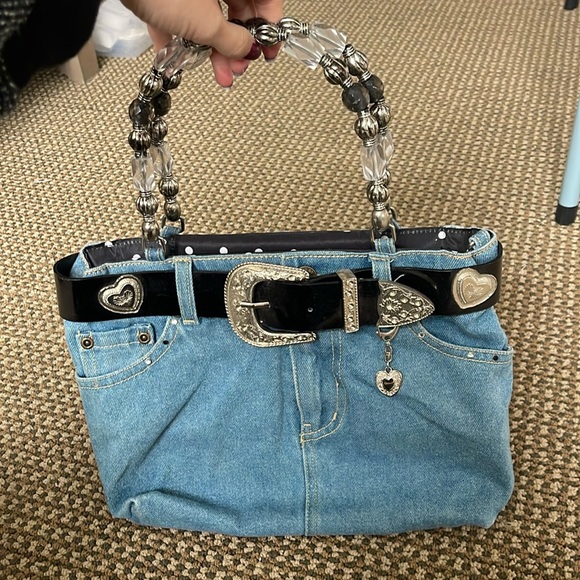 Handbags - Handmade denim jeans bag